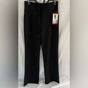 32 Degrees Cool Women's Black Semi Flare Pants